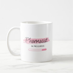 Caneca De Café Farmacêutico em Andamento - Personalizado