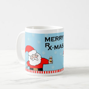 Caneca De Café Farmacêutico Engraçado Natal