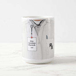 Caneca De Café Farmacêutico Personalizado Colecionável