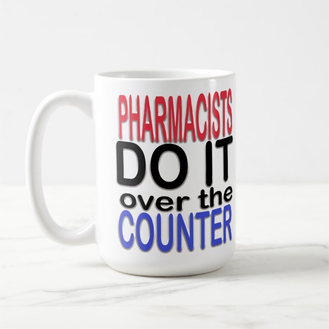 Caneca De Café Farmacêuticos engraçados (Esquerda)