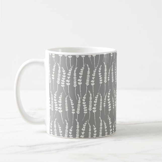 Caneca De Café Farmhouse da cinza Ferns (Esquerda)
