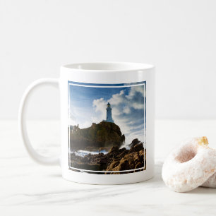 Caneca De Café Faróis Ilhas Anglo-Normandas La Corbière