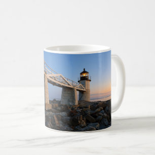 Caneca De Café Faróis   Porta Clyde Maine Lighthouse