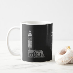 Caneca De Café Farol Big Sable Point - Michigan - PD
