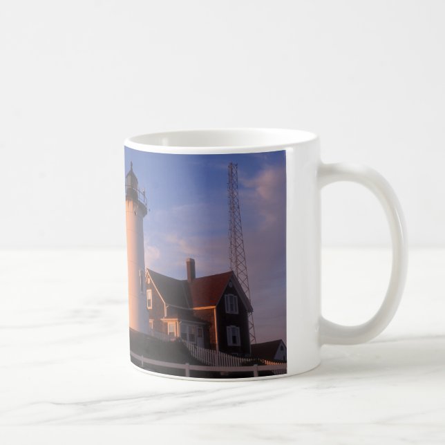 Caneca De Café Farol Cape Cod de Nobska (Direita)