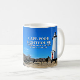 Caneca De Café Farol Cape Poge, Massachusetts Mug
