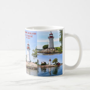 Caneca De Café Farol da Ilha Crossover, New York Mug