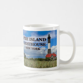 Caneca De Café Farol da Ilha do Fogo, New York Mug
