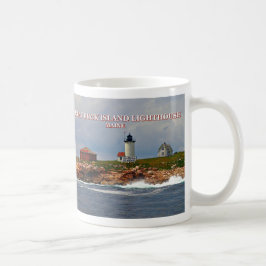 Caneca De Café Farol da Ilha do Pato excelente, Maine Mug