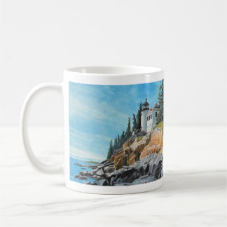 Caneca De Café Farol de Bass Harbor