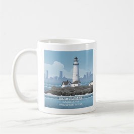 Caneca De Café Farol de Boston
