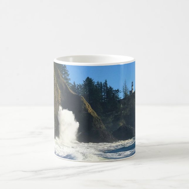 Caneca De Café Farol de Desapontamento de Cabo, Washington (Centro)