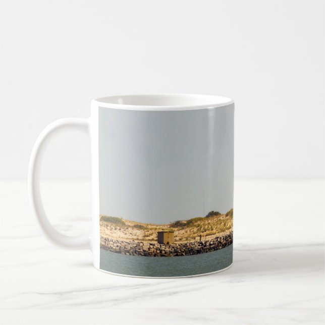 Caneca De Café Farol de East End de Breakwater (Esquerda)