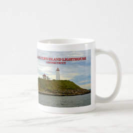 Caneca De Café Farol de Faulkner's Island, Connecticut Mug