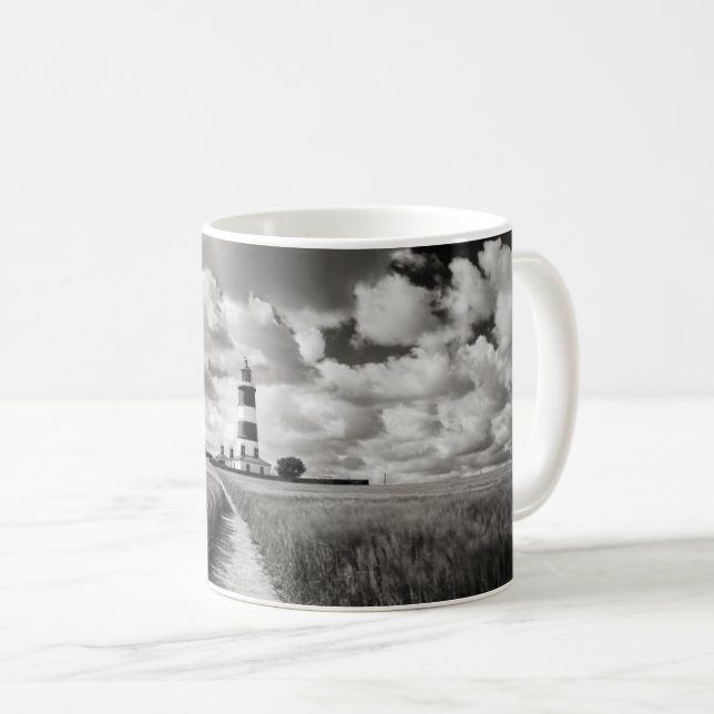 Caneca De Café Farol de Happisburgh (Frente Esquerda)