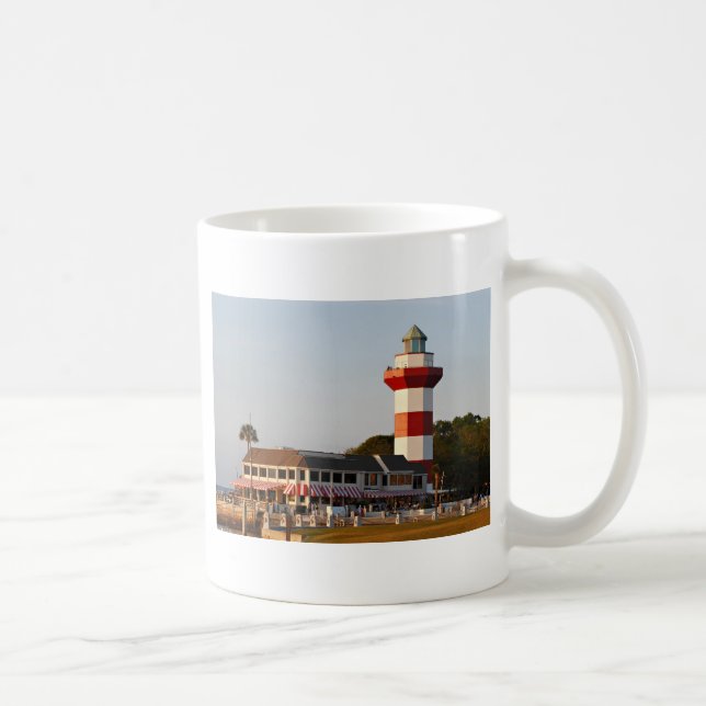 Caneca De Café Farol de Hilton Head Island (Direita)