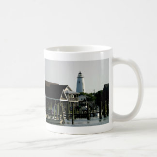 Caneca De Café Farol de Ocracoke do porto