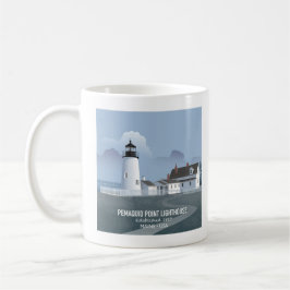 Caneca De Café Farol de Pemaquid Point