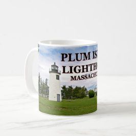 Caneca De Café Farol de Plum Island, Massachusetts Mug