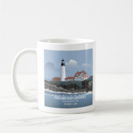 Caneca De Café Farol de Portland Head