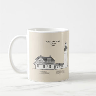 Caneca De Café Farol de Portland Head - Maine - SBD
