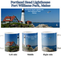 Farol de Portland Head Parque Fort Williams Maine