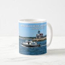 Farol de recife Penfield, Connecticut Mug