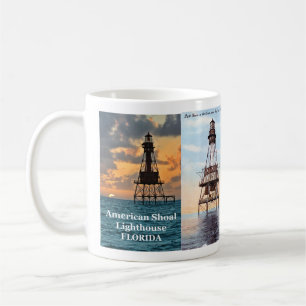 Caneca De Café Farol de Shoal Americano, Flórida Mug