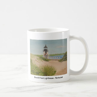Caneca De Café Farol do ponto de Brandt - Nantucket