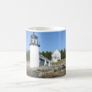 Caneca De Café farol do ponto do marshall em Maine
