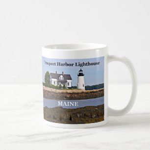 Caneca De Café Farol do Porto de Prospecto, Maine Mug