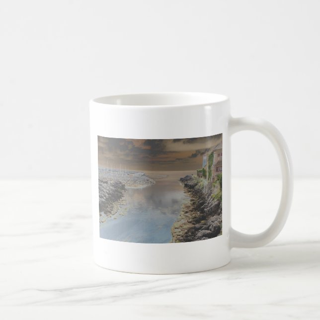 Caneca De Café Farol em Cascais Portugal (Direita)
