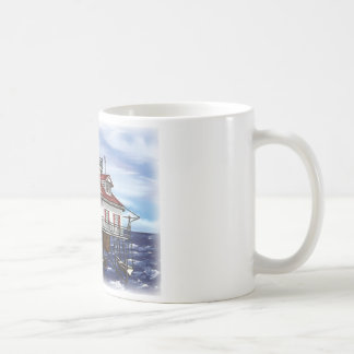 Caneca De Café Farol médio móvel da baía