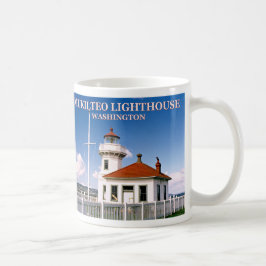 Caneca De Café Farol Mukilteo, Washington Mug
