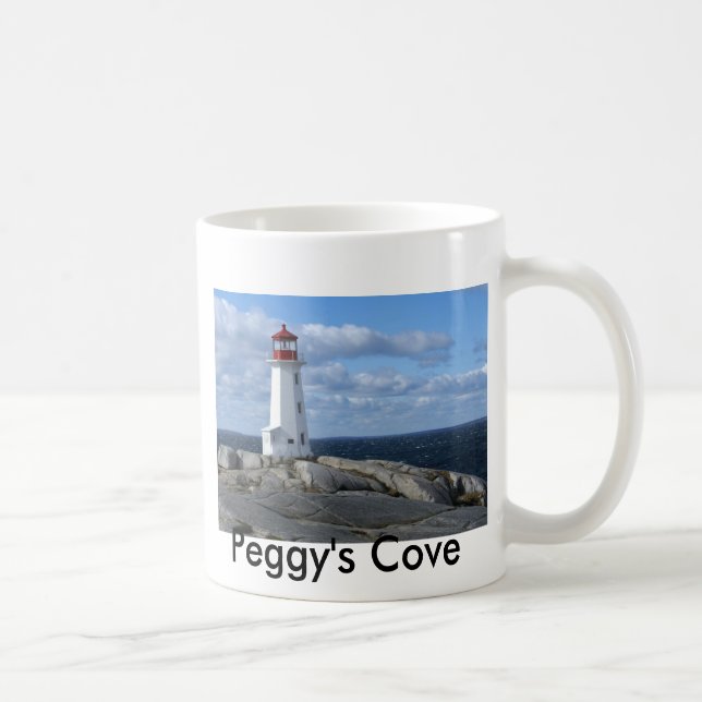 Caneca De Café Farol na angra de Peggy (Direita)