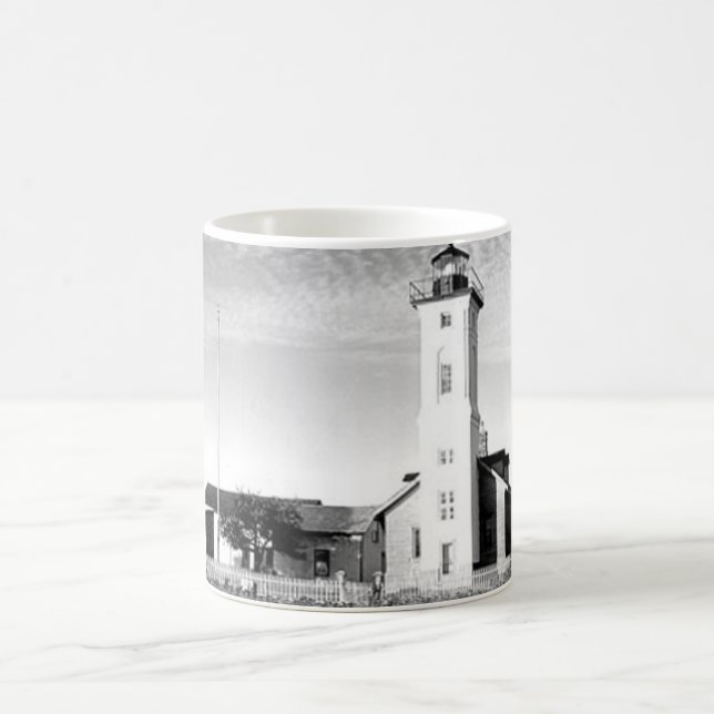 Caneca De Café Farol rochoso do ponto (Centro)