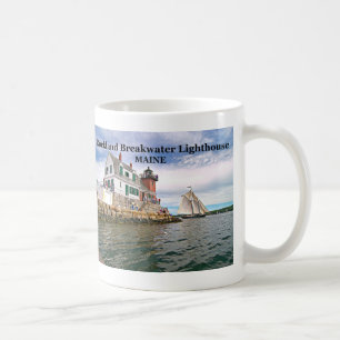 Caneca De Café Farol Rockland, Maine Mug