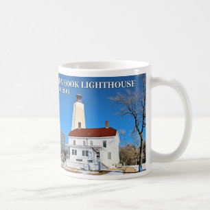 Caneca De Café Farol Sandy Hook, New Jersey Mug