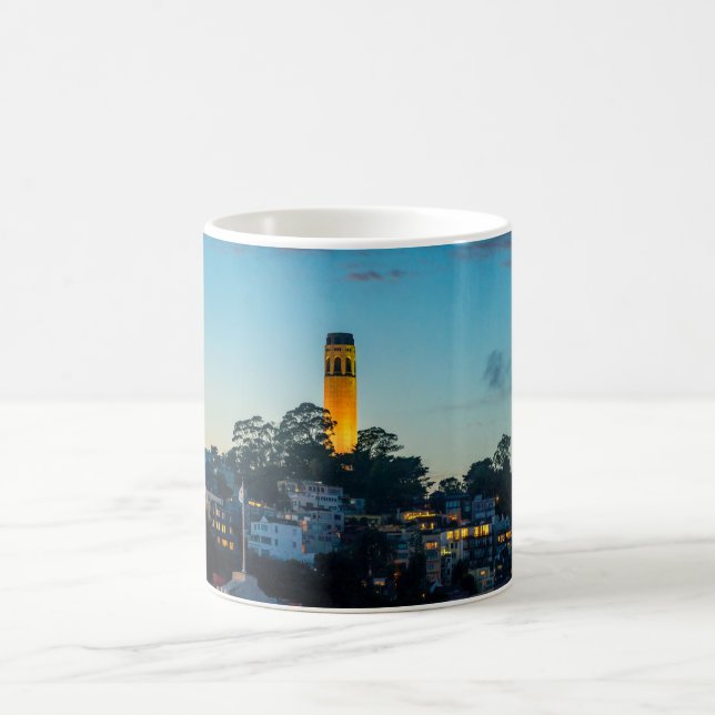 Caneca De Café Farol Sobre a Baía (Centro)