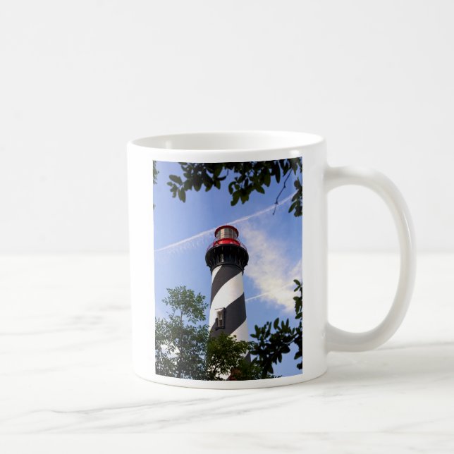 Caneca De Café Farol, St Augustine FL (Direita)