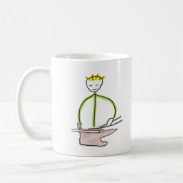 Caneca De Café Farrier Stickman