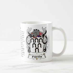 Caneca De Café Farris, origem, significado e a crista