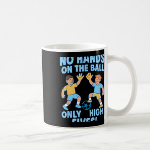 Caneca De Café Fãs de Futebol Apertos de Mão Altos Espírito de Eq