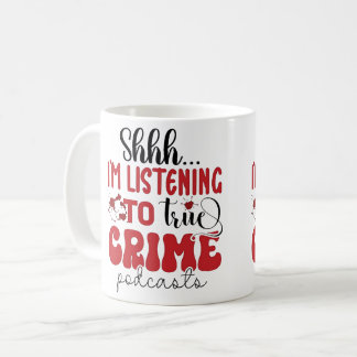 Caneca De Café Fãs de True Crime
