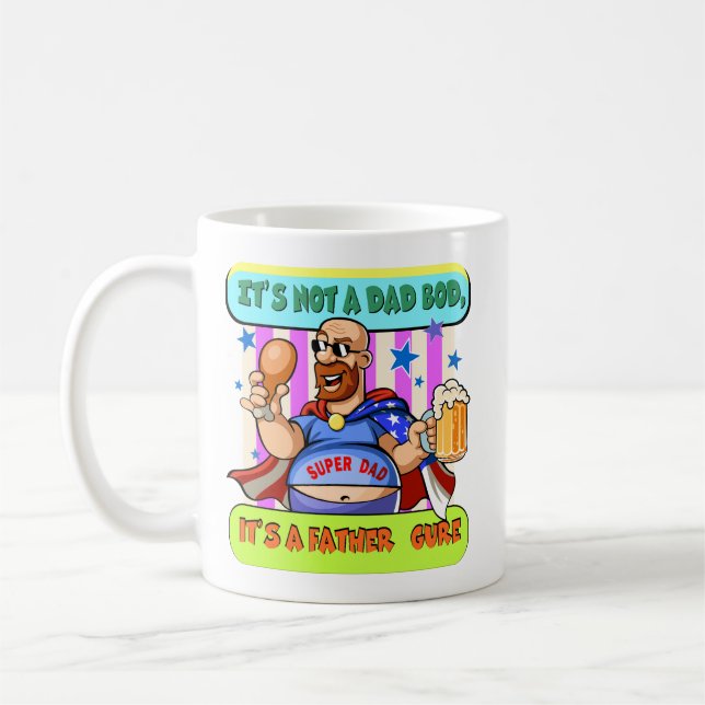 Caneca De Café Father Figure — Super Dad Edition (Esquerda)