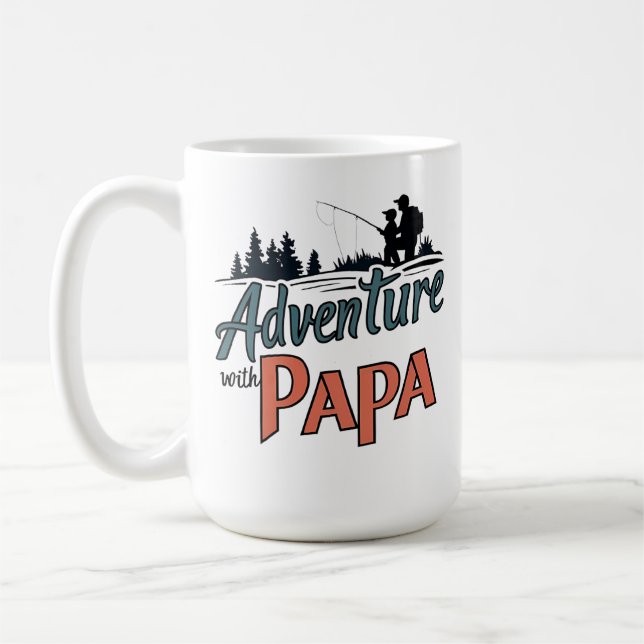 Caneca De Café Father's Day mug, The Best gift for papa (Esquerda)