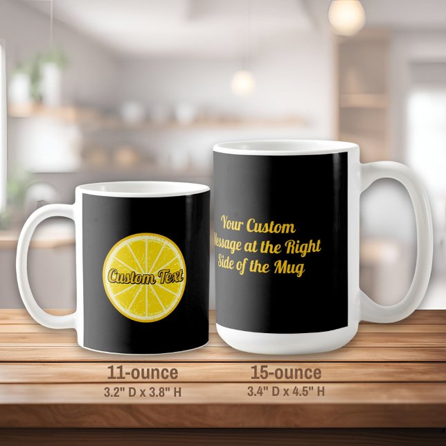 Caneca De Café Fatia Laranja (Criador carregado)