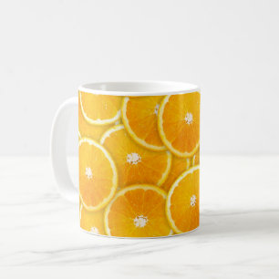 Caneca De Café Fatias de laranja