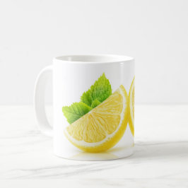 Caneca De Café Fatias de limão