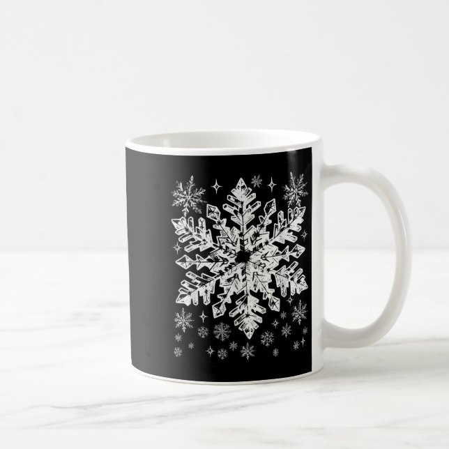 Caneca De Café Fato de floco de neve Inverno Natal Combinando Rou (Direita)